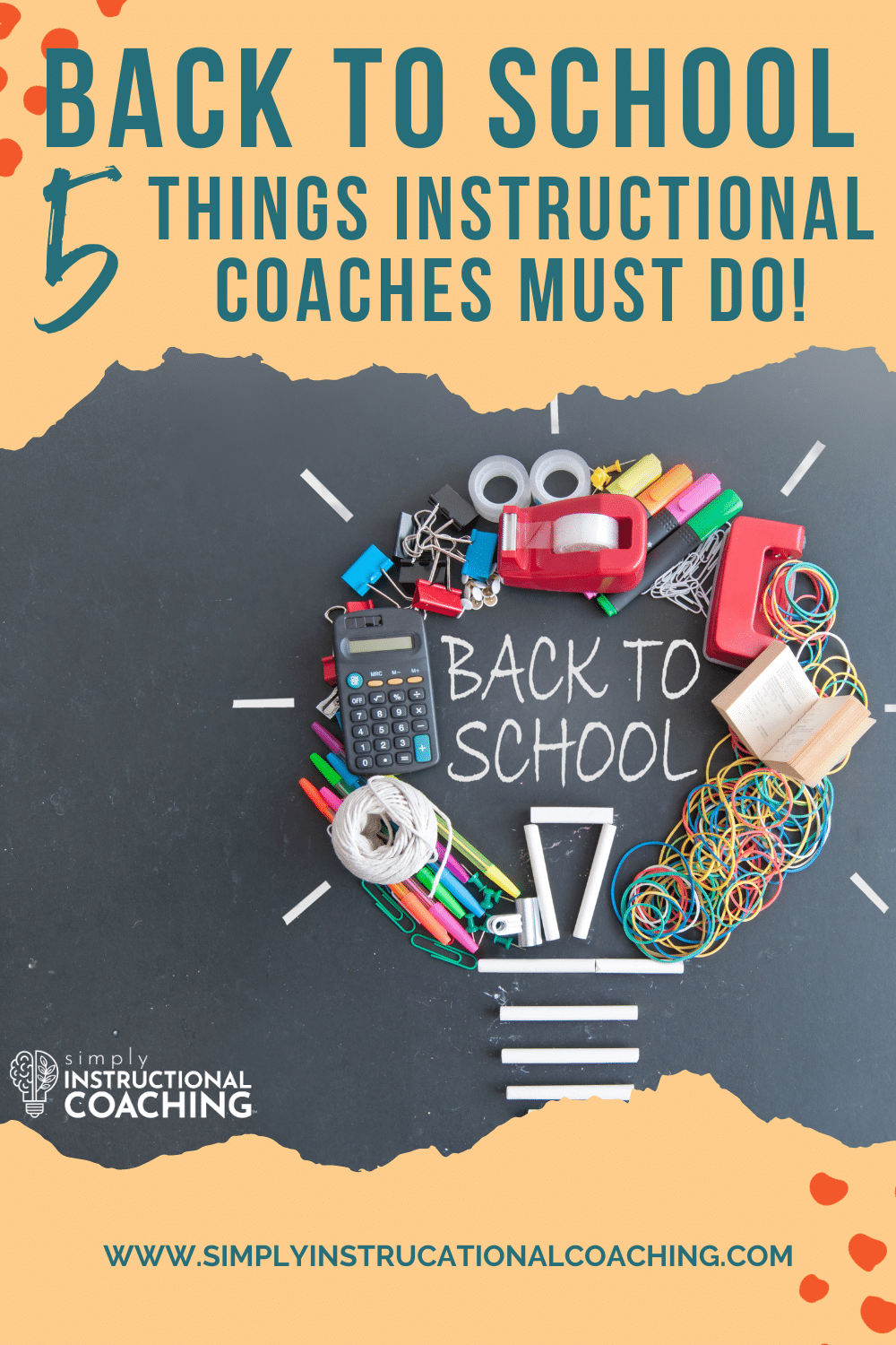Back to School 5 things instructional coaches must do