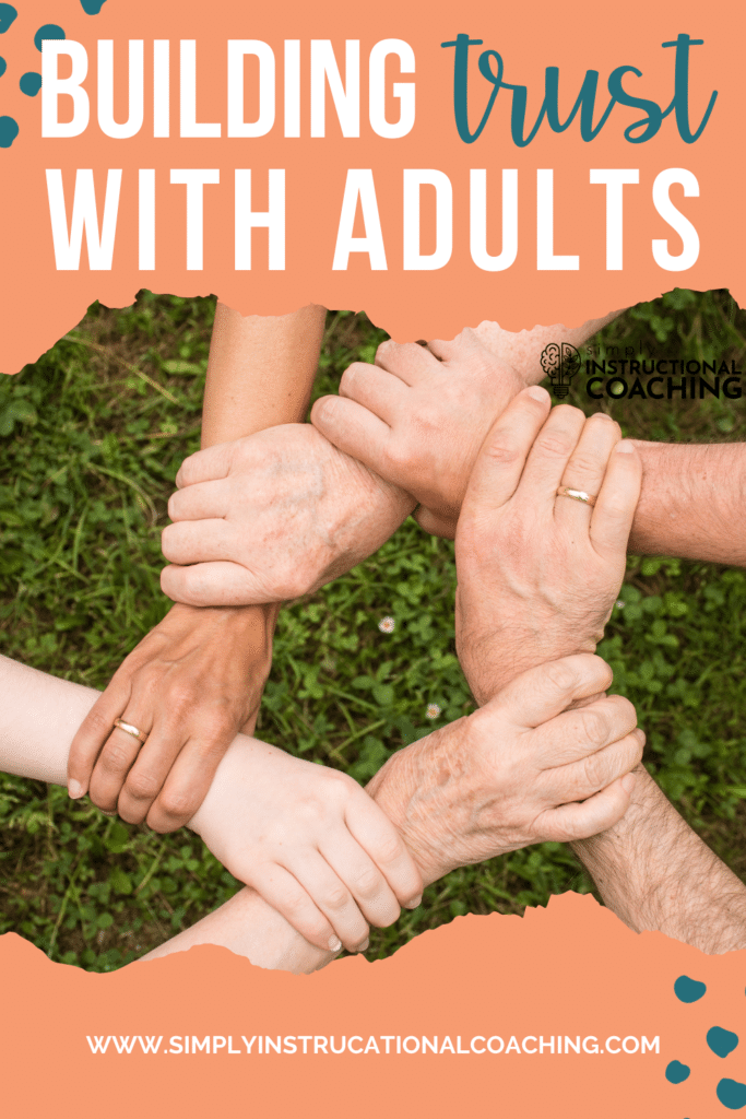 Building trust with adults