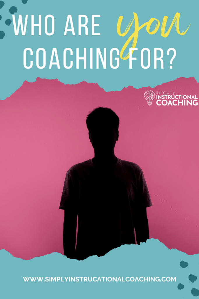 who are you coaching for?