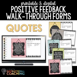 Positive Feedback Forms Quotes Cover