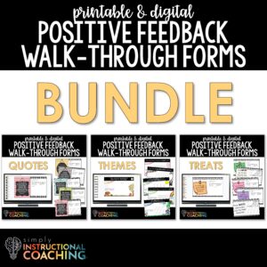 Positive Feedback Forms Bundle Cover
